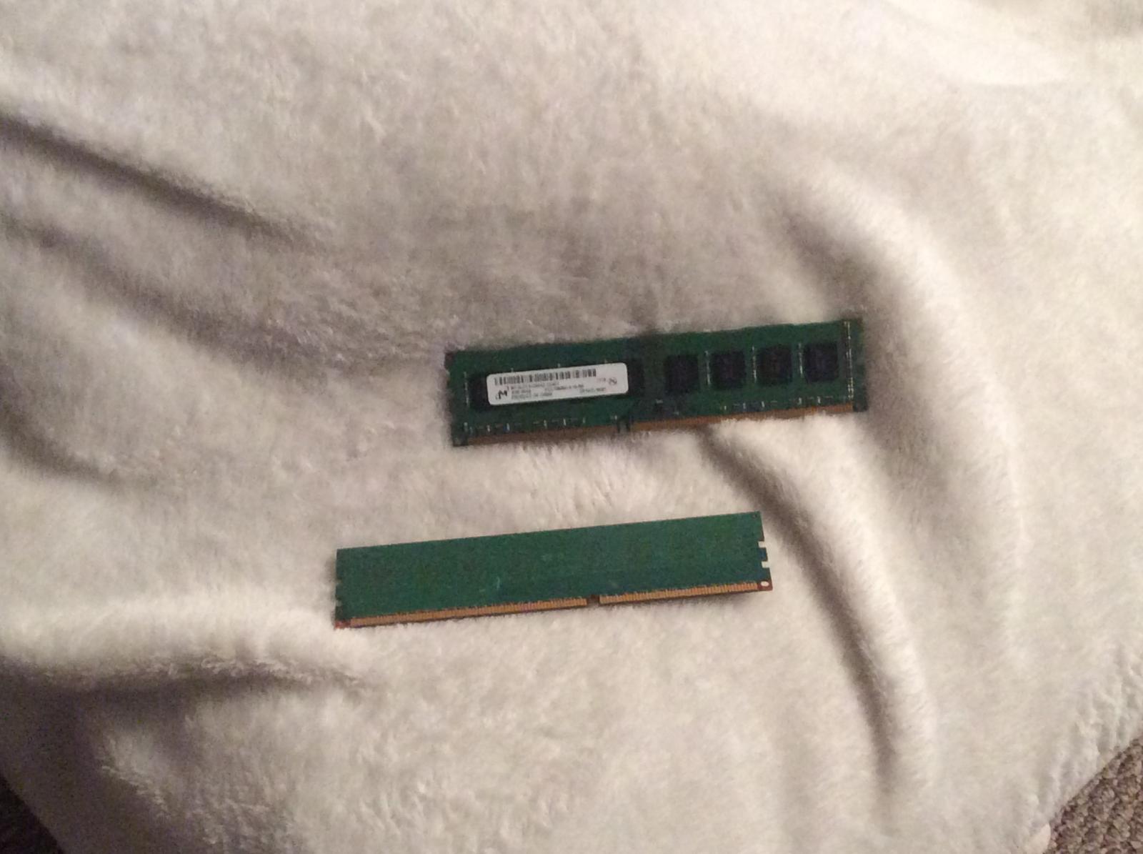 For sale 2GB and 4GB ram sticks